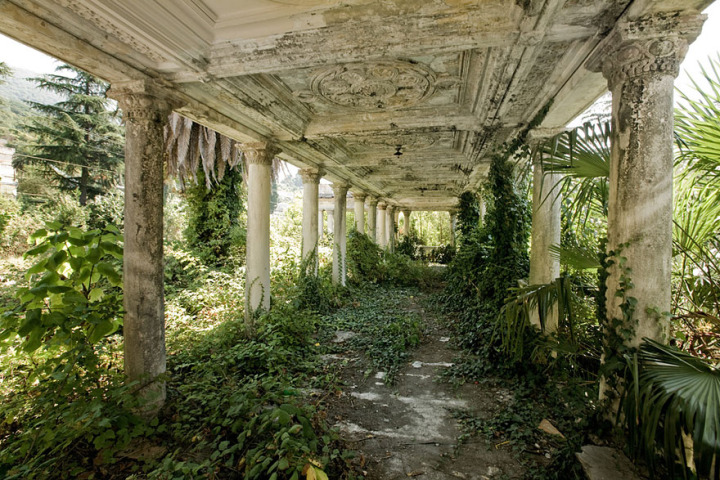 18. Abandoned Train Station, Abkhazia, Georgia