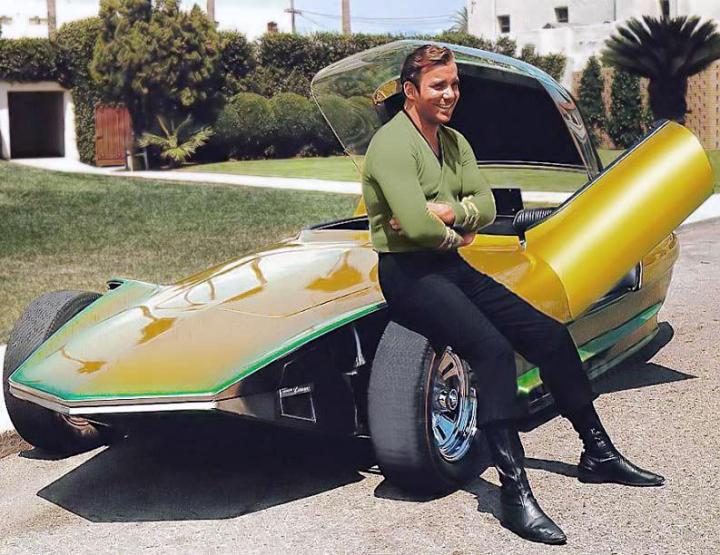 3. Captain Kirk and his Jupiter 8, 1960's