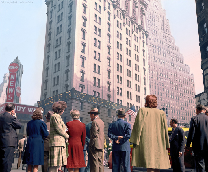 18. Times Square, D-Day, 1944
