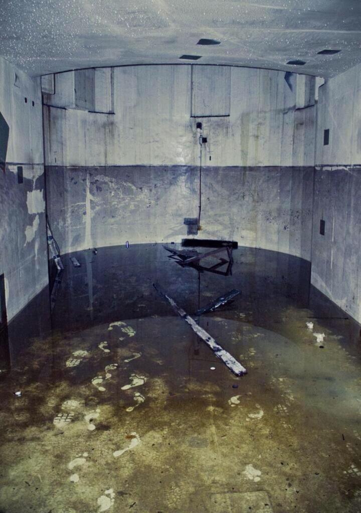 33. Bare footprints in an abandoned nuclear reactor