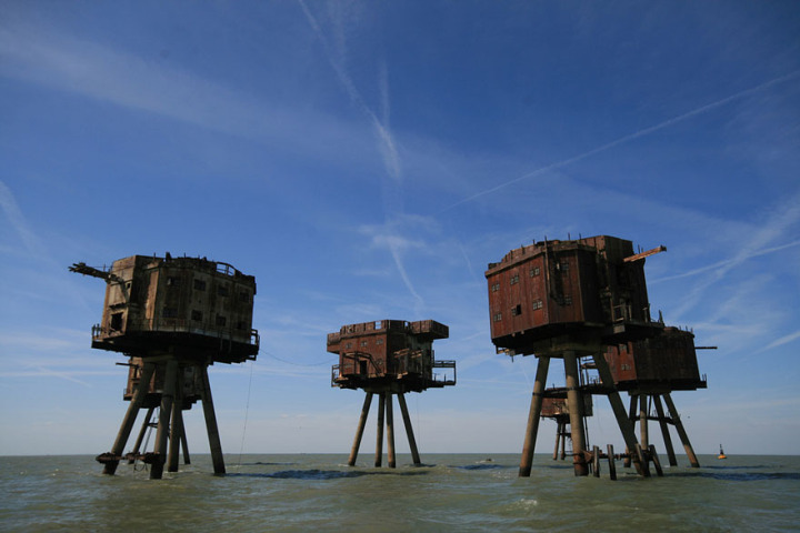 4. The Maunsell Sea Forts, England
