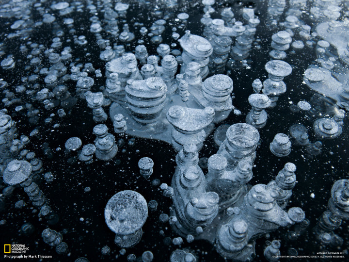 20. frozen methane bubbles2