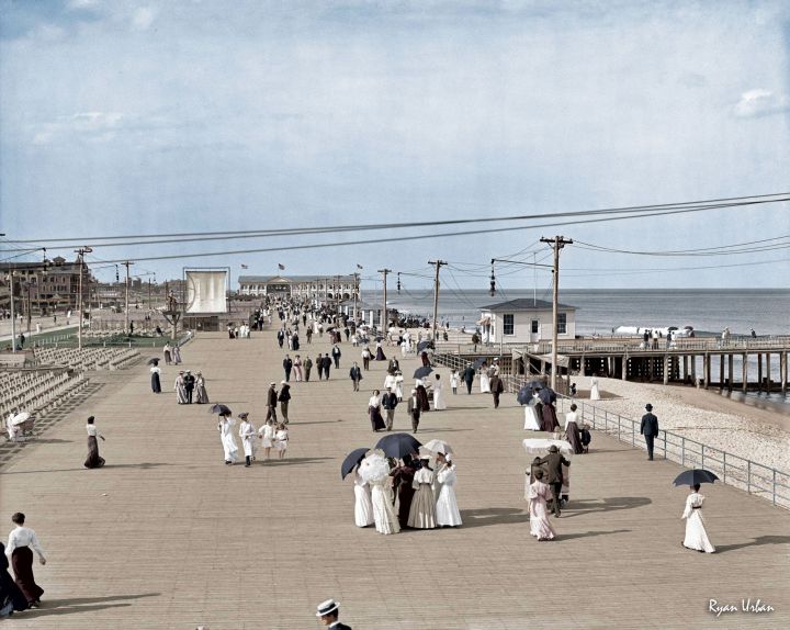 9. The Jersey Shore circa 1905.
