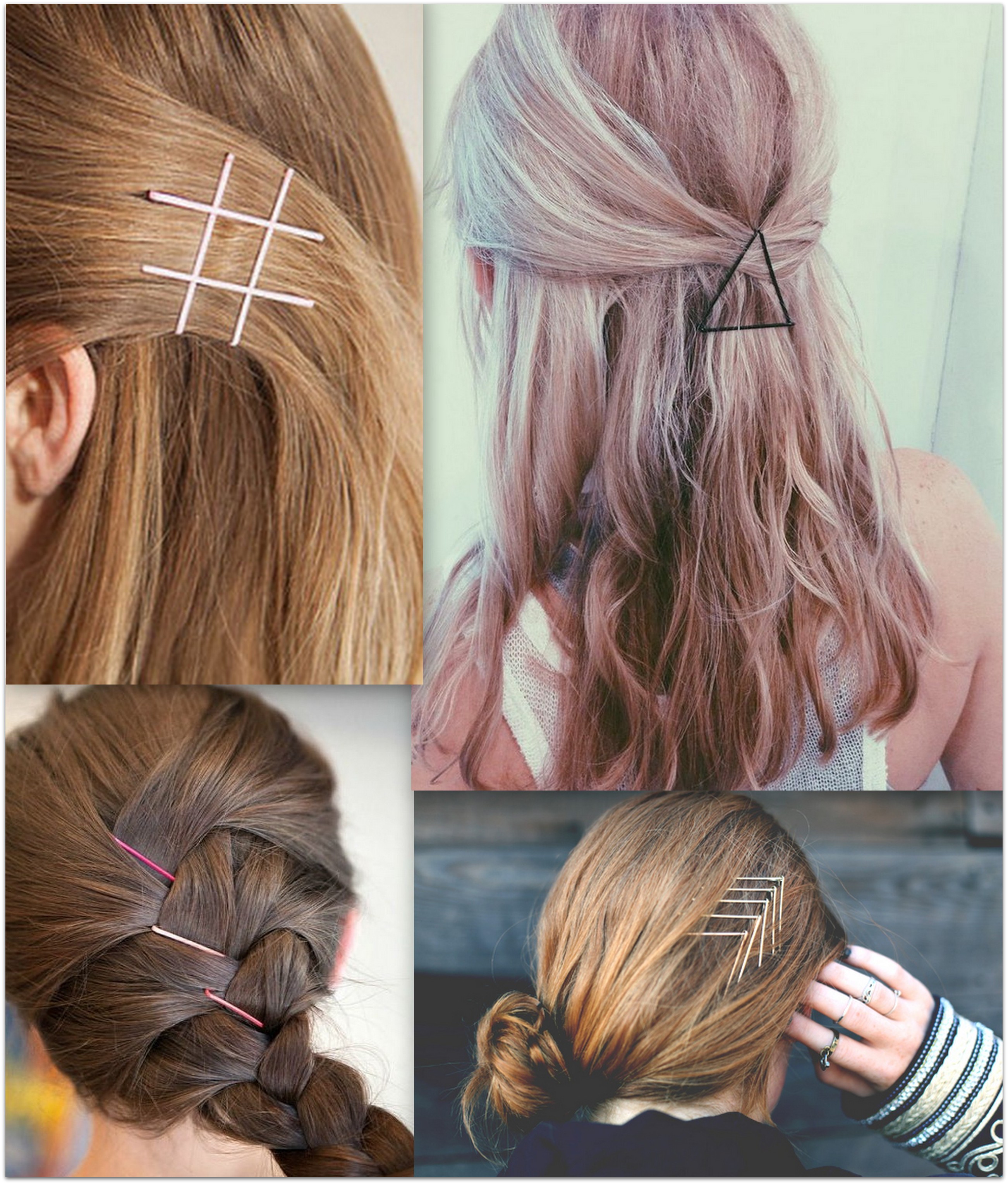 5. get creative with bobby pins COLLAGE