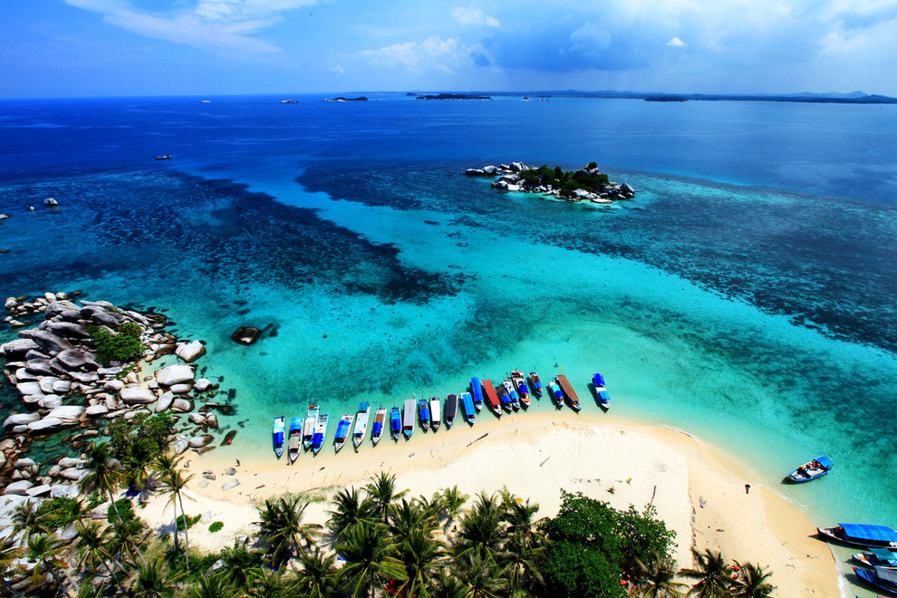 16. Belitung island beaches