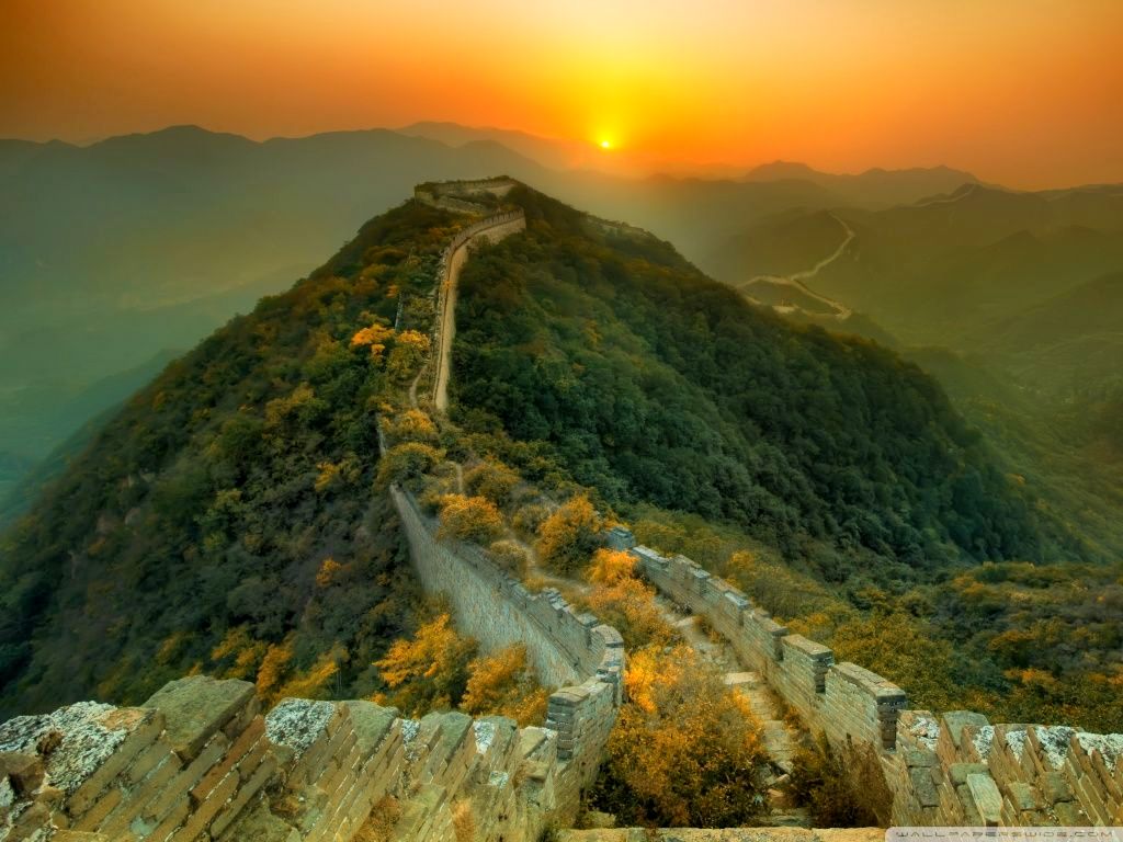 13. Abandoned section of the Great Wall of China, China