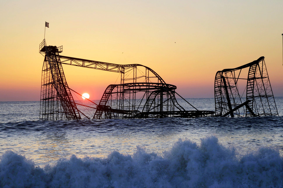 16. The Jet Star Rollercoaster, Seaside Heights, New Jersey