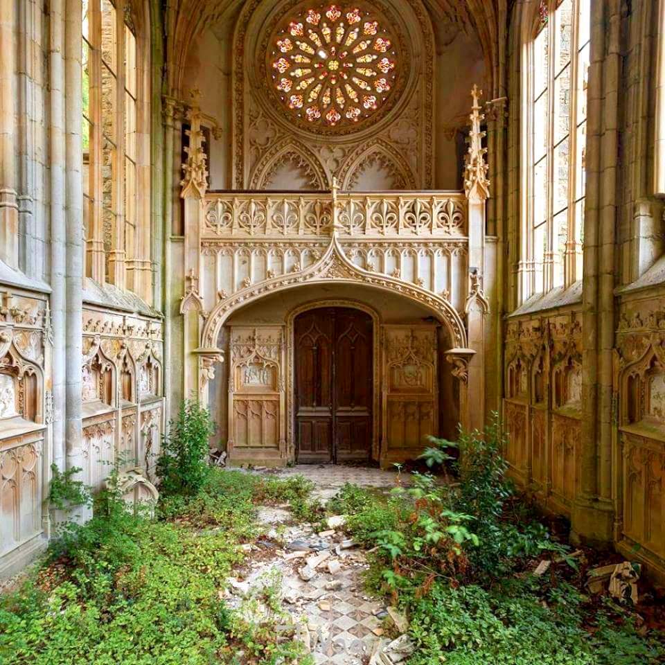 28. Abandoned Church in France