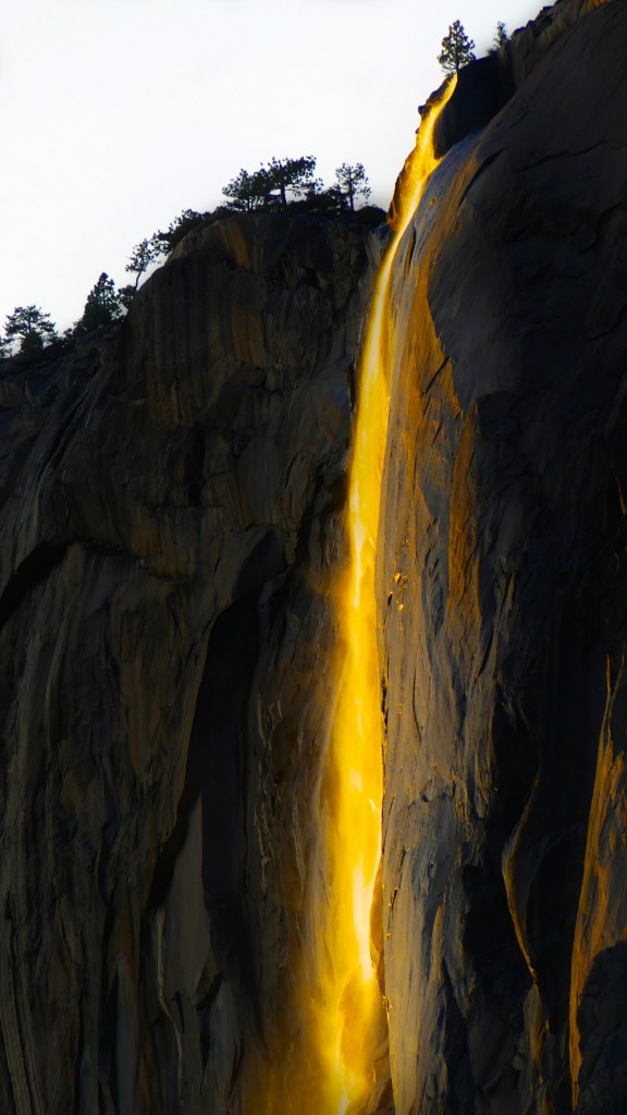 20. The Firefall in Yosemite