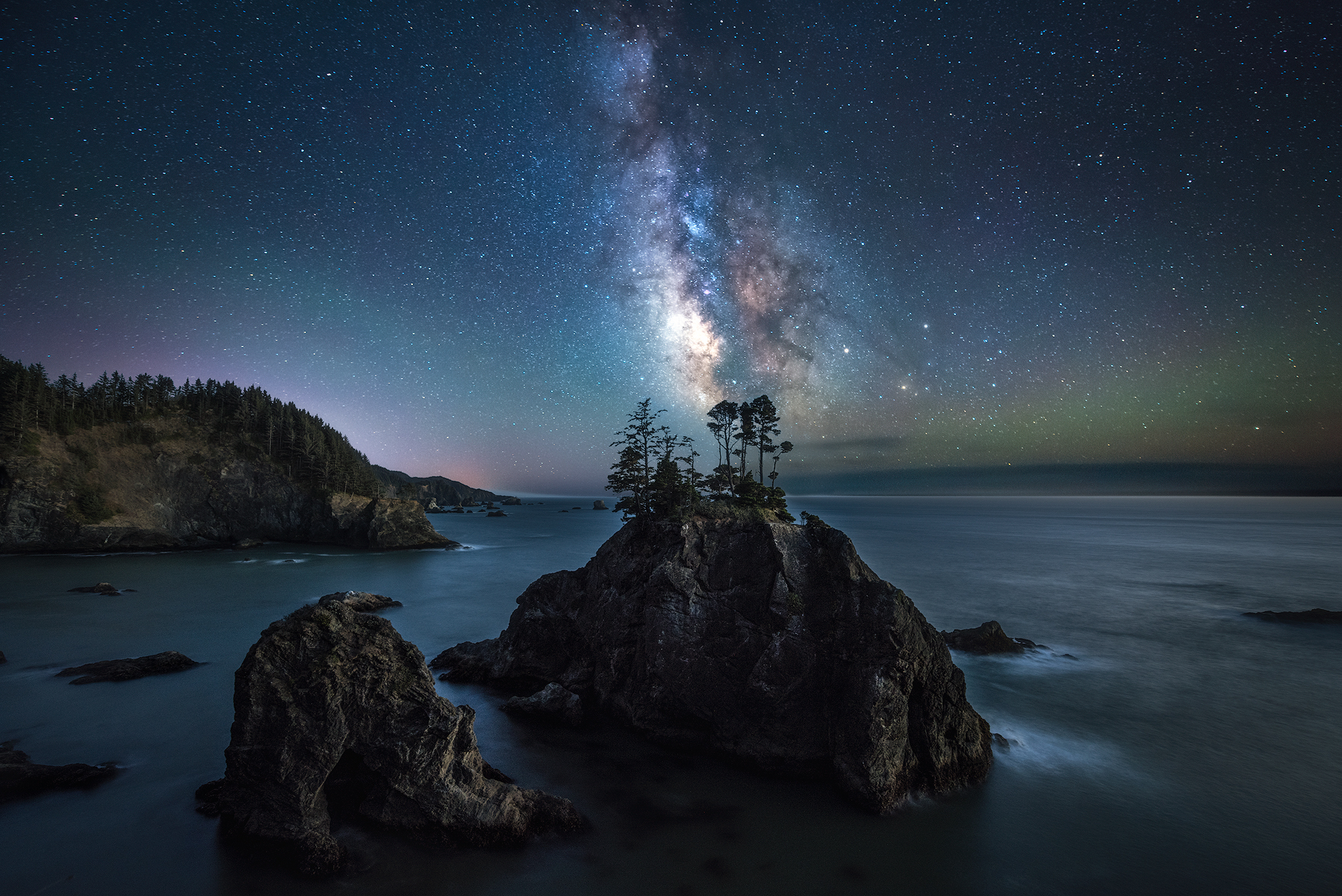27. The Milky Way shines bright in Samuel H Boardman State Park